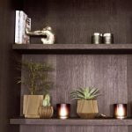 Capi mix and match black and gold in een kast