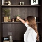 Capi mix and match black and gold in een kast