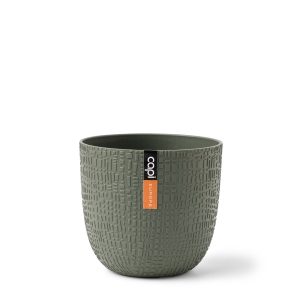 Pot bol Skin 'made with' kunstgras groen