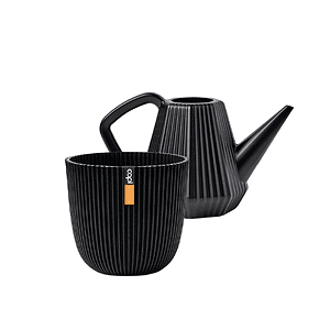 Zwart + Textiel zwart