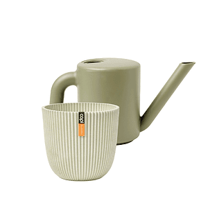 Olijfgrijs + Zaagsel beige