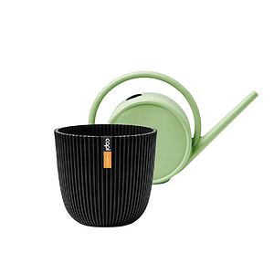 Oud groen + Textiel Zwart