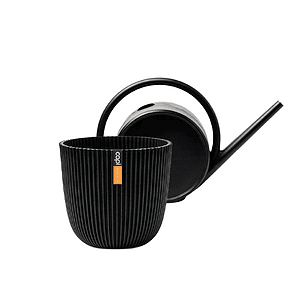 Zwart + Textiel zwart