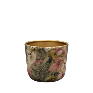 Vaas conisch Monstera mystery