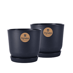 Pot Soren met onderzetter - Set van 2